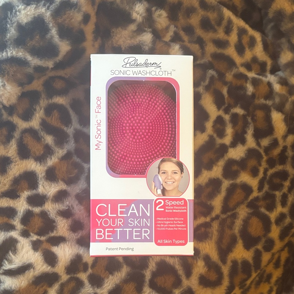 MySonic Pink Sonic Washcloth – Gentle Cleansing for Women